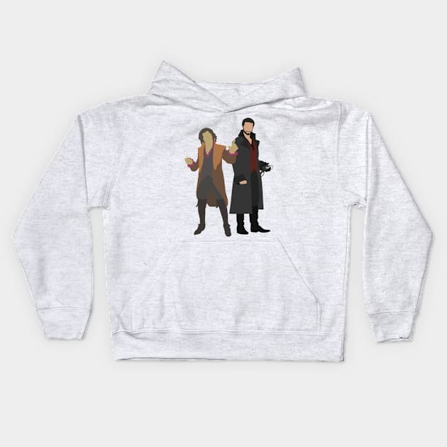 Captain Hook and The Crocodile Kids Hoodie by eevylynn